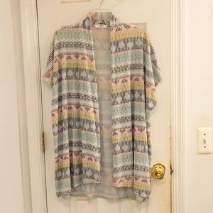GeeGee Sweater Kimono Med